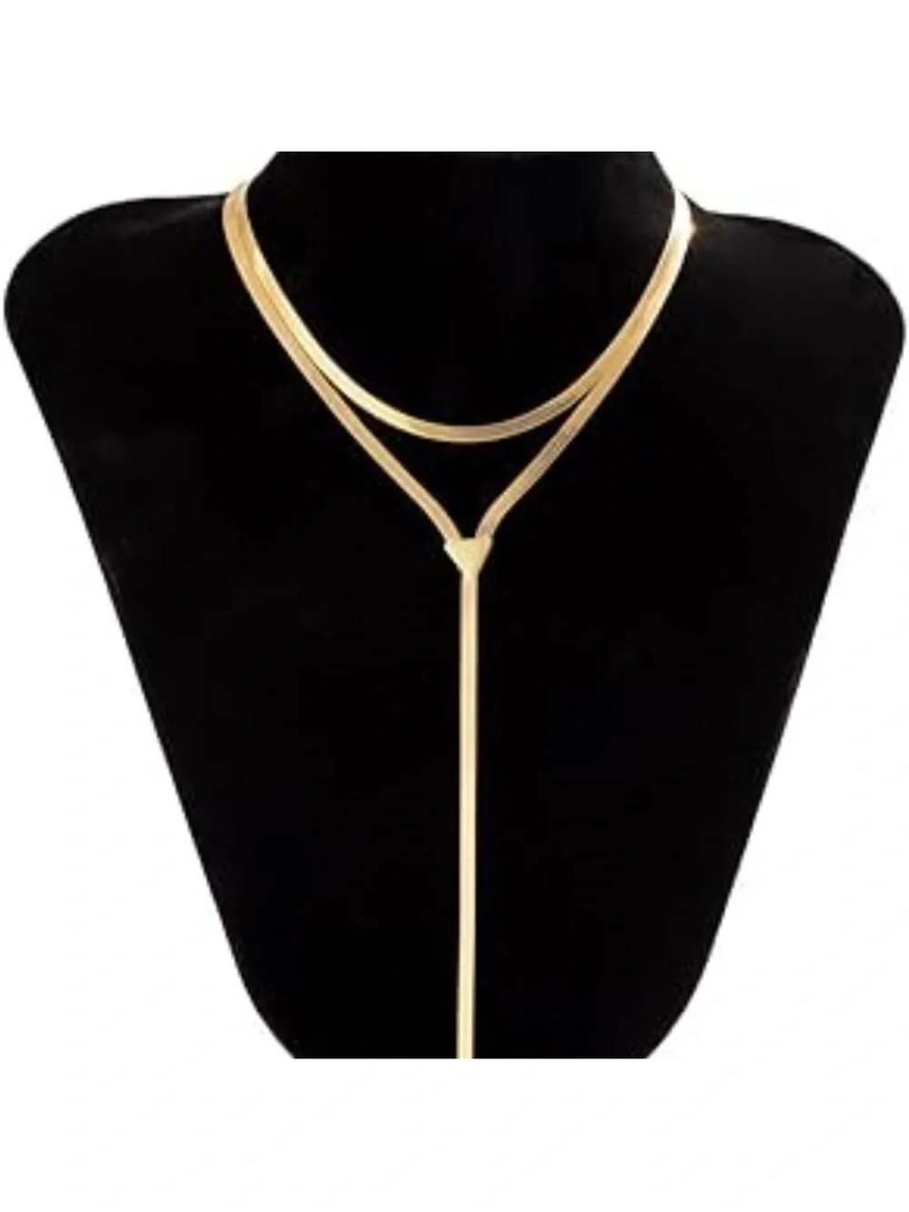 Stunning 24k Gold Plated Choker Necklace Dangle Necklace Prom Wedding‎ Party new